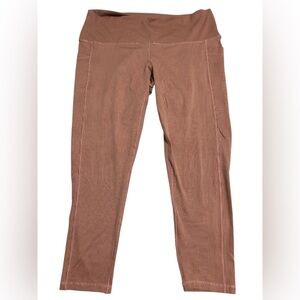 NWT Prana Women’s 3X Becksa 7/8 Leggings Plus Blush High Rise Yoga Gym Stretch
